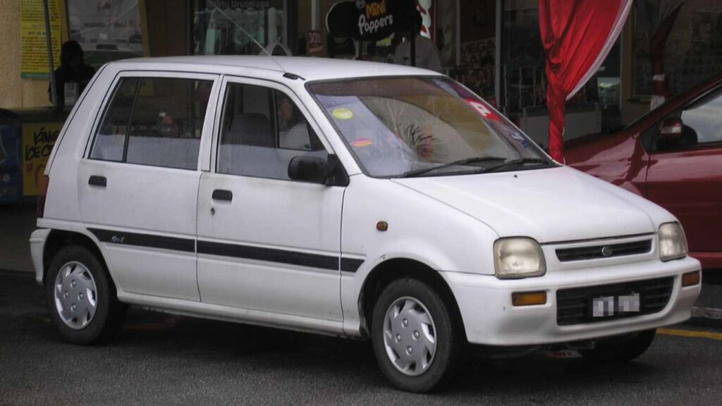 jenis tangki air untuk kereta kancil